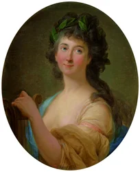 Retrato de Catherine Gattai Thomatis como musa
