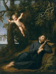 São Francisco no Deserto (óleo sobre tela)