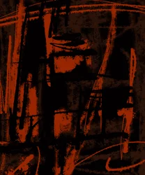 Diário de um louco_143, 2024 (pintura digital)
