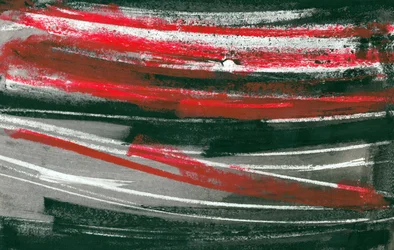 Tempestade em vermelho, 2017 (técnica mista)