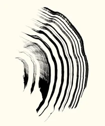 Vibração_01, 2023 (tinta sobre papel)