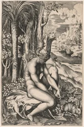 Vênus Ferido por um Espinho de Rosas, c. 1516
