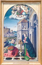 A Anunciação (óleo sobre madeira)