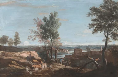 Paisagem Pastoral Extensiva, ca. 1700-1730.