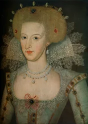Ana da Dinamarca 1574-1619, rainha consorte do rei Jaime I, século XVII