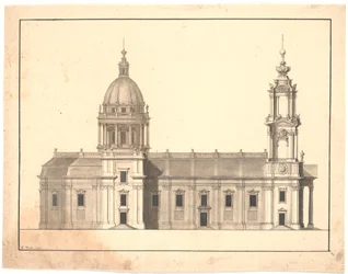 Mesma igreja, vista de lado