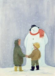 O boneco de neve