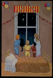 À espera do Pai Natal