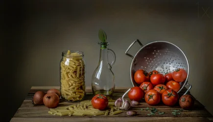 Ingredientes rústicos italianos