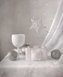 A elegância do Natal branco