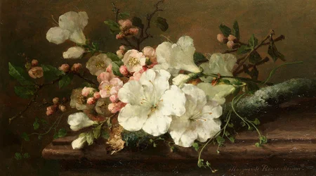 Margaretha Roosenboom - Natureza morta com flor