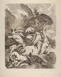 The Genius of Franklin, 1778.