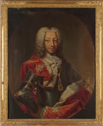 Carlos Emanuel III 1701-1773, duque de Saboia e rei da Sardenha, primeira metade do século XVIII.
