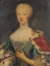 Polixena de Hesse-Rotenburg 1706-1735, Rainha da Sardenha, primeiro terço do século XVIII.