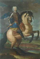 Retrato equestre de Carlo Emanuele III
