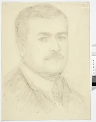 Retrato de um homem, busto