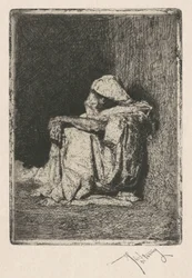 Árabe assis (árabe sentado)