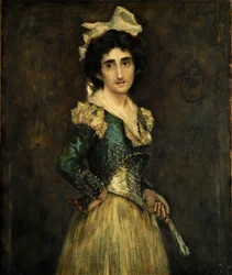 Retrato de Maria Luisa Fortuny, 1893.