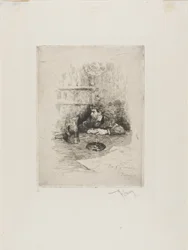 Retrato de Eduardo Zamaçois, pintor espanhol