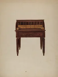 Secretária, c. 1940.