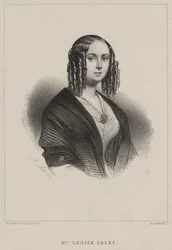 Luísa Colet, 1843.