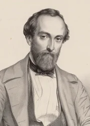 Retrato do Compositor Antoine François Marmontel 1816-1898.