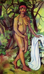 Mulher negra nua