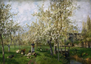 Numa manhã de primavera brilhante