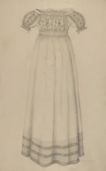 Vestido para bebé, c. 1938.