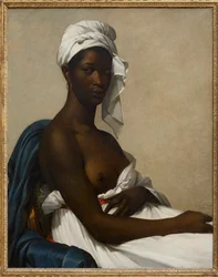 Retrato de uma mulher negra