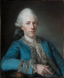 Retrato de Marie-Joseph Peyre} (1730-1785), arquiteto francês