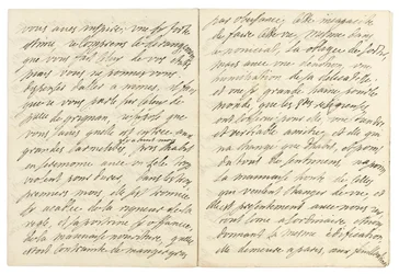 Carta de autógrafos para Philippe Moulceau, Livry, 25 de outubro de 1686