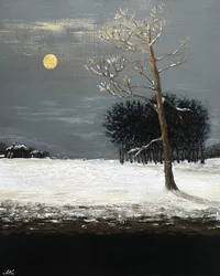 Noite de Inverno da Lua Dourada
