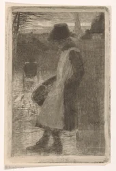 menina na rua