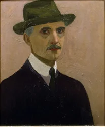 Autorretrato Marius Borgeaud