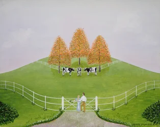 Uma paisagem pastoral