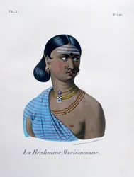 Brâmane Mariamman, 1828.