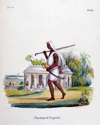 Portador de dinheiro, 1828