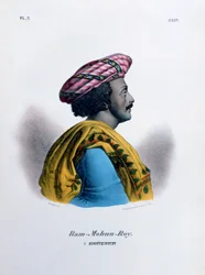 Ram Mohan Roy, fundador do Brahmo Samaj, 1828