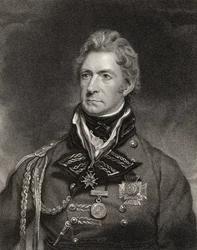 Sir Thomas Munro, 1.º baronete, gravado por Henry Hoppner Meyer (c. 1782-1847), de «National Portrait Gallery», volume II, publicado c. 1835