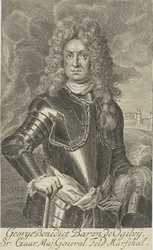 Georg Benedikt Freiherr von Ogilvy, Barão Ogilvy de Muirtown 1651-1710, 1705.