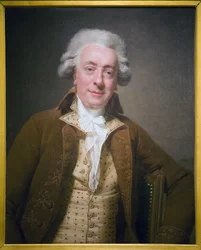 Claude Nicolas Ledoux (1736-1806), arquitecto francês, Oil On Canvas de Martin Drolling (1752-1817), Paris, Musee Carnavalet.
