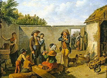 The Fortune Teller (óleo sobre tela)