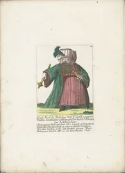 O Anão Hali Nasili Pasha, ca. 1710
Hali Nasili Pascha, deß Visir Knupperli Bruder, Statthalter auff der grossen Insul Schmeks im Arschipelago (título sobre o objecto)
Il Callotto resurcitato oder Neu eingerichtes Zwerchen Cabinet (título da série)