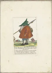 O dwerg Riepl Gleichdron, cerca de 1710 Riepl Gleichdron, cortador de salsicha licenciado e privilegiado e espanhol Apple Abaldator (título no objeto) Il Callotto resurcitato ou Armário Pequeno Recém Mobilado (título da série)
