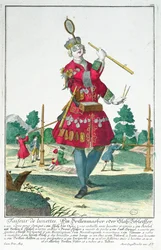 O fabricante de óculos, Augsburg 1735