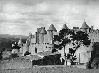 Carcassonne, França, 1937