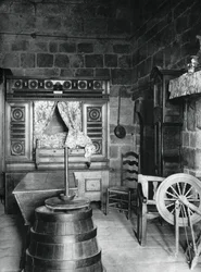 Interior, Dinan, Bretanha, França, 1937.
