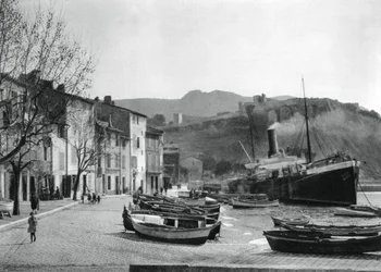 O porto de Cassis, França, 1937.