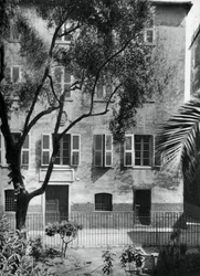 A casa onde Napoleão nasceu, Ajaccio, Córsega, 1937.